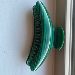 Machete Jumbo Hair Clip - Green